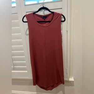 Rust color summer/fall dress